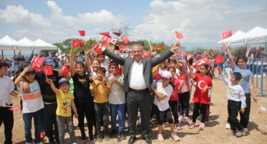 Serik'te uçurtma  şenliği düzenlendi