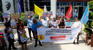 SGK çalışanları ‘hak’ eyleminde