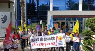 SGK emekçileri yine hak peşinde