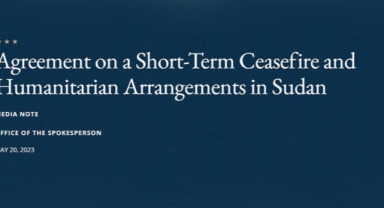 Sudan’da 7 günlük ateşkes