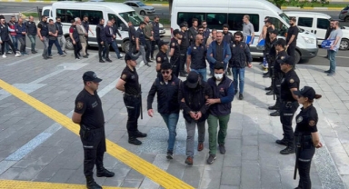 Tekirdağ merkezli PKK operasyonunda 24 şüpheli adliyede