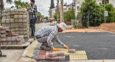 Varsak’a 10 bin m2 kaldırım