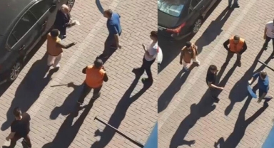 Zeytinburu'nda satırlı korku dolu anlar