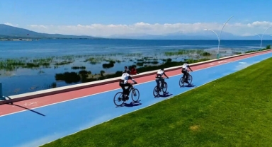 1643 kilometre bisiklet yolunu tamamladık