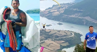 200 metreden düşen yamaç paraşütü eğitmeni öldü