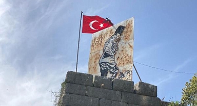 Akseki'de Atatürk resmi yenileniyor