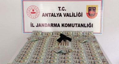 Akseki'de sahte dolar operasyonu