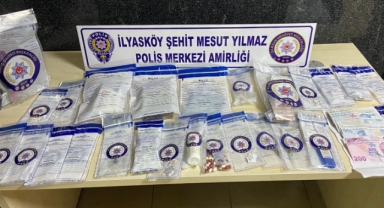 Araçta uyuşturucu bulundu