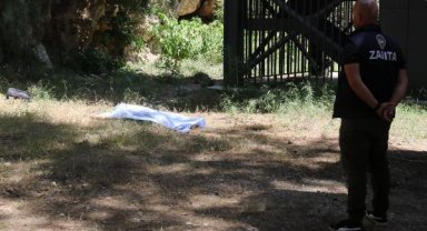 Asansör yanında ölü bulundu