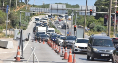Bodrum’a 4,5 günde 100 bin araç giriş yaptı