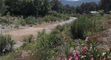 Boğaçayı'ndaki renk değişiminin nedeni toprak kayması
