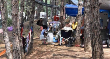 Çadır ve karavan tatiline yoğun talep