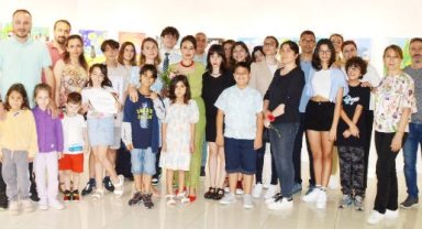 Çocuklardan sanat eserleri