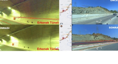 Depremde hasar gören yollar, onarıldı