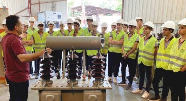 Enerjinin Yıldızları, baraj dersi için Oymapınar HES'i ziyaret etti