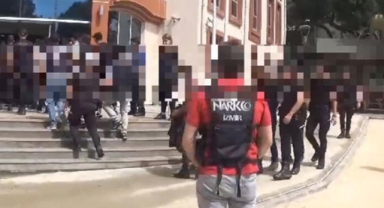 Eş zamanlı uyuşturucu operasyonunda 36 tutuklama