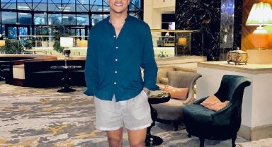 Galatasaray'ın eski golcüsü Antalya'da tatil yapıyor