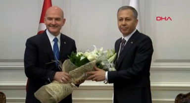 İçişleri Bakanı Yerlikaya, Soylu'dan görevi devraldı