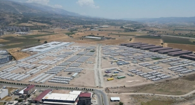 Kahramanmaraş'ta konteyner kentte sona gelindi