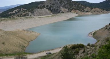 Korkuteli Barajı'nda su seviyesi yükseliyor