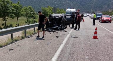 Korkuteli'de kaza: 1 ölü