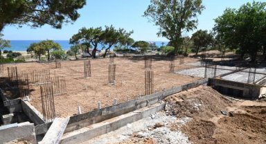 Manavgat Belediyesi'nden Sorgun'a sahil park tesisleri