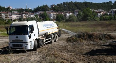 Manavgat Belediyesi'nden yangın önlemi