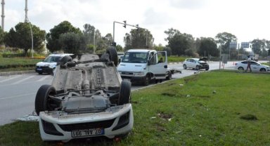 Manavgat'ta kaza: 7 yaralı