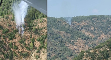 Marmaris'te orman yangını
