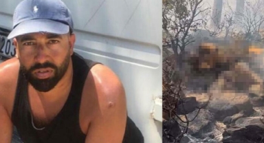 Marmaris'te yanan ormandaki ceset, Belçika vatandaşının çıktı