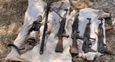 MSB: Irak'ın kuzeyinde PKK'ya ait silahlar ele geçirildi