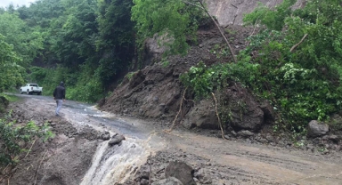 Ordu'da 2 günde 94 noktada heyelan