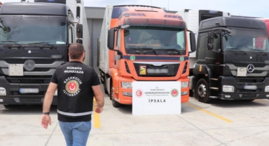 Parçalanıp satılmak üzere yurda getirilen 15 TIR ele geçirildi