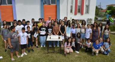 Pastalı mezuniyet töreni