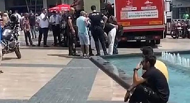Polisi görünce namaz kılan gencin duyma ve zihinsel engelli olduğu ortaya çıktı