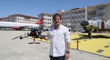 'Saka' dron, yabancı cisimleri tespit ediyor