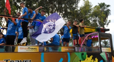 Şampiyonluğu kutladılar