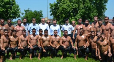 Serikli pehlivanlar Kırkpınar'a hazırlanıyor