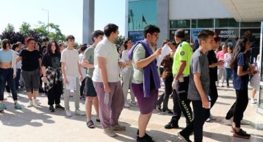 Sınava 7 dakikayla giremedi