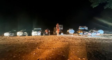 Sit alanında kaçak kazı