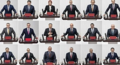 TBMM Genel Kurulunda yeni kabine üyeleri yemin etti