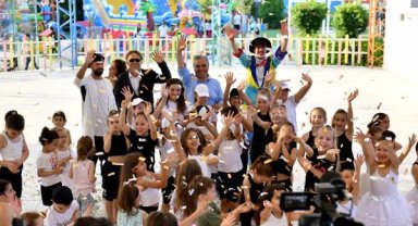 Teneffüs Park'ta Babalar Günü kutlaması