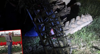 Traktörün altında kalan sürücü öldü