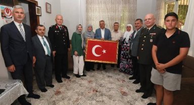 Vali Yazıcı: Şehit ailelerimiz bizler için emanetlerin en kıymetlisi