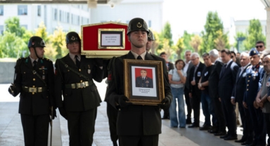 Vefat eden emekli Korgeneral Şanver son yolculuğuna uğurlandı