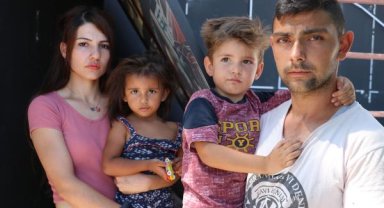 2 çocuğuyla, 4 aydır sokakta yaşıyor