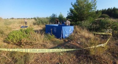 Boş arazide ölü bulundu