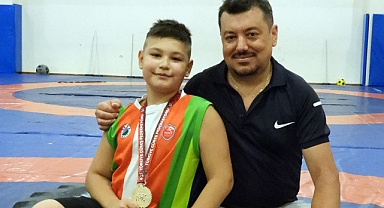 Babası çalıştırdı şampiyon oldu