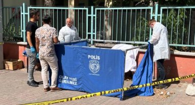 Bankta ölü bulundu