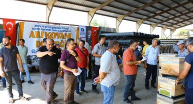 Üreticilere kovan desteği